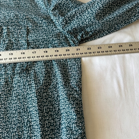 Rue Saint-Patrick Men's Long Sleeve Allover Button Up Casual Dress Shirt Green M - Picture 8 of 12